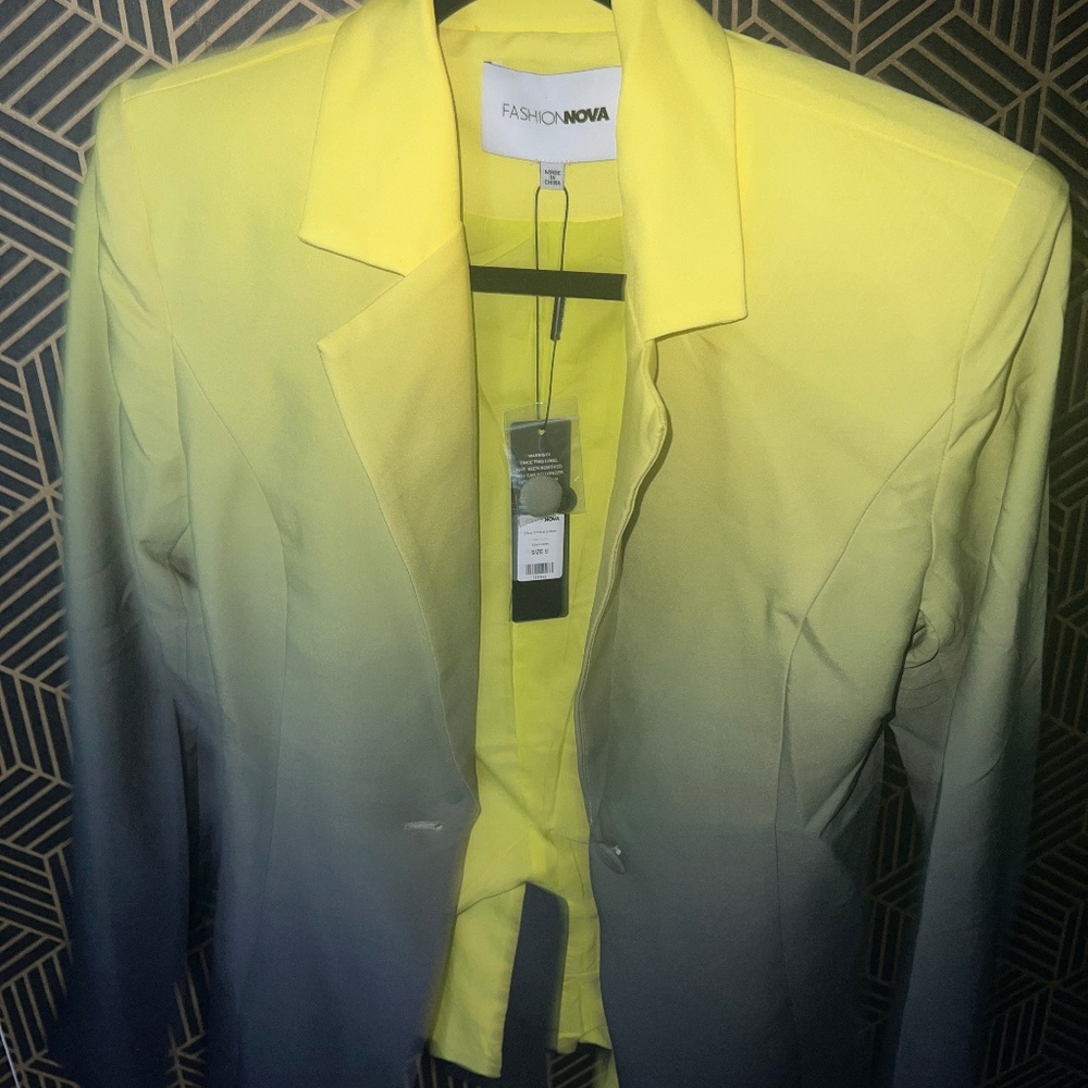 Ombré blazer